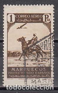 Francobolli: Marruecos Sueltos 1938 Edifil 192 usado