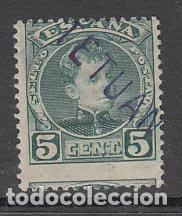 Stamps: Marruecos Variedades 1908 Edifil 16hcc * Mh