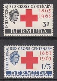 Stamps: Bermudas - Correo Yvert 181/2 ** Mnh Cruz roja