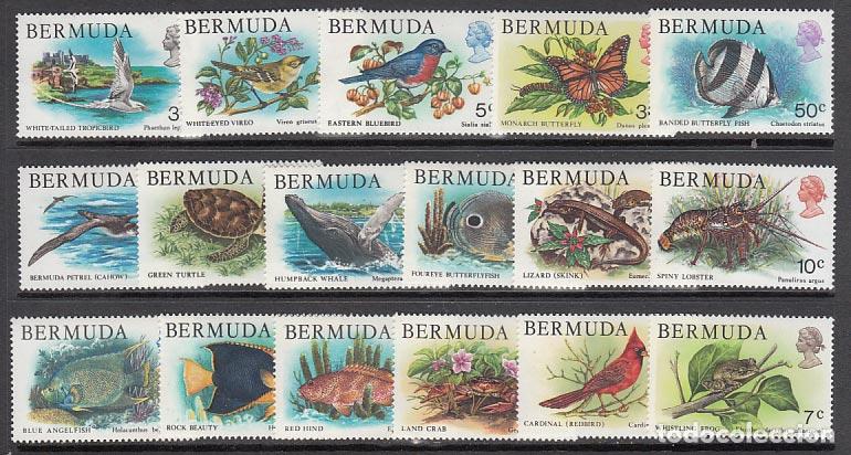 Stamps: Bermudas - Correo Yvert 353/69 ** Mnh