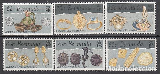 Stamps: Bermudas - Correo Yvert 615/20 ** Mnh Joyas