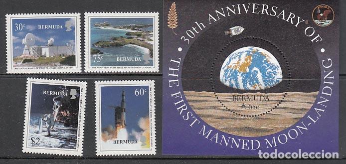 Stamps: Bermudas - Correo Yvert 775/8+Hb 9 ** Mnh Astro