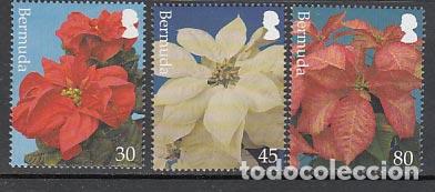 Stamps: Bermudas - Correo Yvert 869/71 ** Mnh Flores