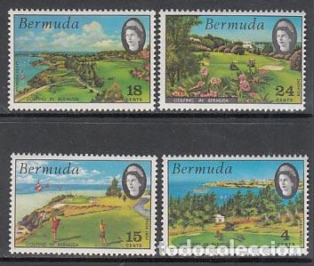Stamps: Bermudas - Correo Yvert 272/5 ** Mnh Deportes golf