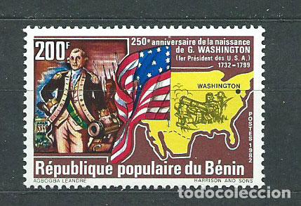 Stamps: Benin - Correo Yvert 544 ** Mnh George Washington