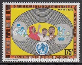 Stamps: Benin - Correo Yvert 662 ** Mnh OMS