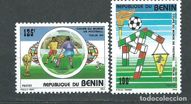 Stamps: Benin - Correo Yvert 685/6 ** Mnh Deportes f&uacute;tbol