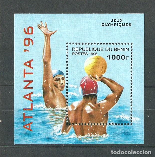 Stamps: Benin - Hojas Yvert 29G ** Mnh Olimpiadas de Atlanta