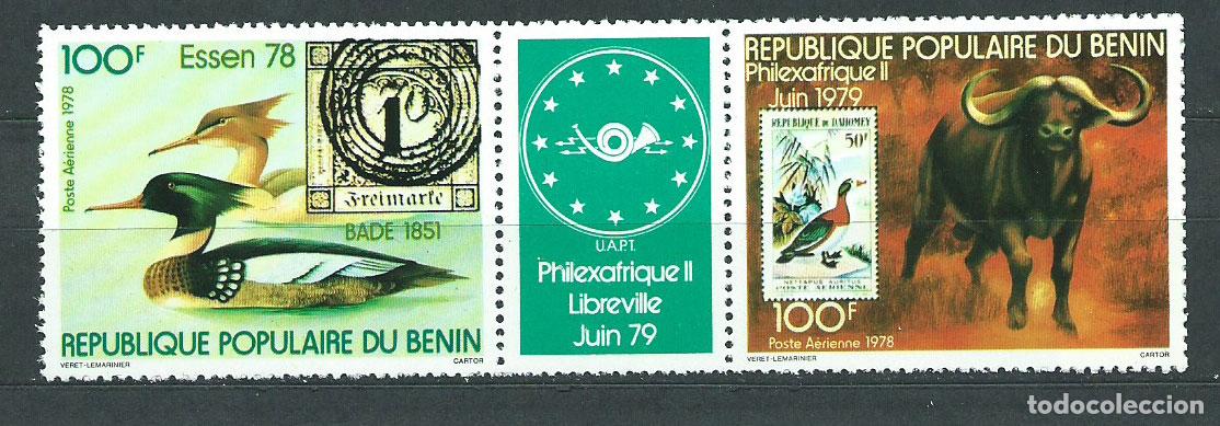 Stamps: Benin - Aereo Yvert 289/90A ** Mnh Fauna