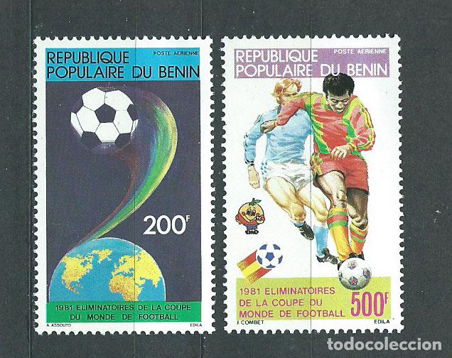 Stamps: Benin - Aereo Yvert 295/6 ** Mnh Deportes f&uacute;tbol
