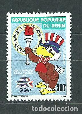 Stamps: Benin - Aereo Yvert 322 ** Mnh Olimpiadas de los Angeles