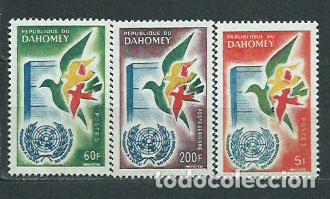 Stamps: Dahomey - Correo Yvert 168/9+A.20 ** Mnh