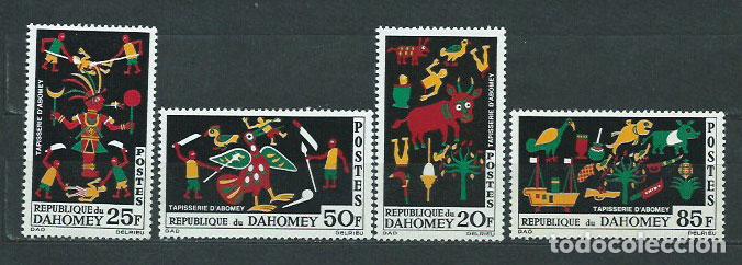Stamps: Dahomey - Correo Yvert 218/21 ** Mnh