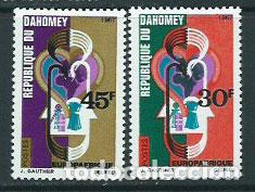 Stamps: Dahomey - Correo Yvert 257/8 ** Mnh