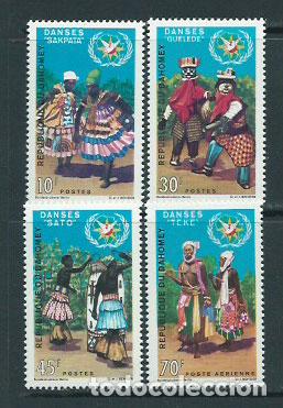 Stamps: Dahomey - Correo Yvert 284/6+A.116 ** Mnh