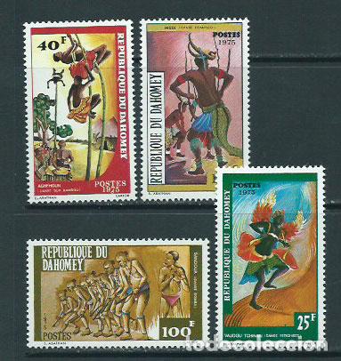 Stamps: Dahomey - Correo Yvert 348/51 ** Mnh