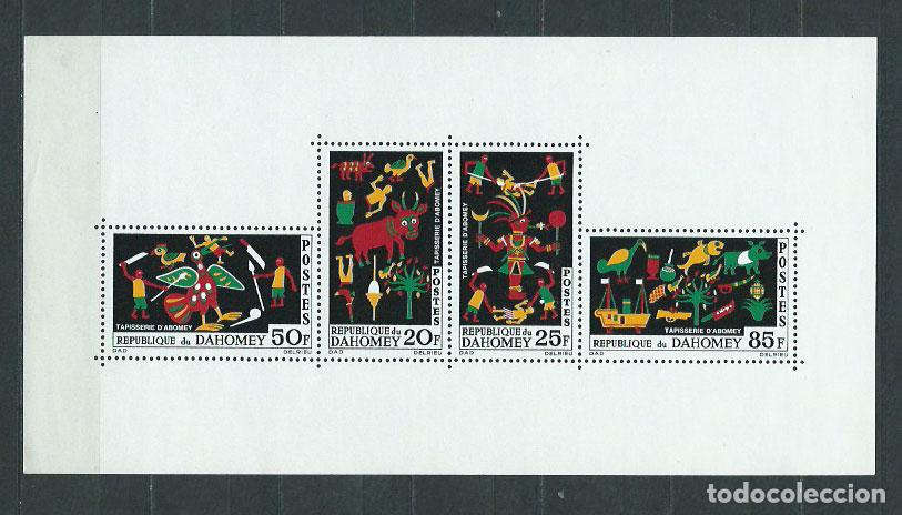 Stamps: Dahomey - Hojas Yvert 3 ** Mnh