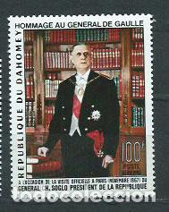 Briefmarken: Dahomey - Aereo Yvert 66 ** Mnh De Gaulle
