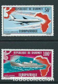Briefmarken: Dahomey - Aereo Yvert 147/8 ** Mnh Transportes