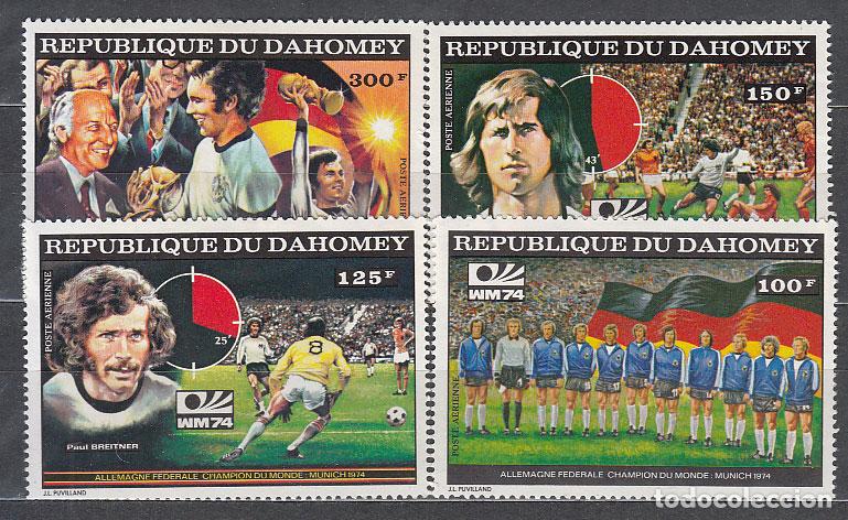 Briefmarken: Dahomey - Aereo Yvert 225F/J ** Mnh Deportes f&uacute;tbol