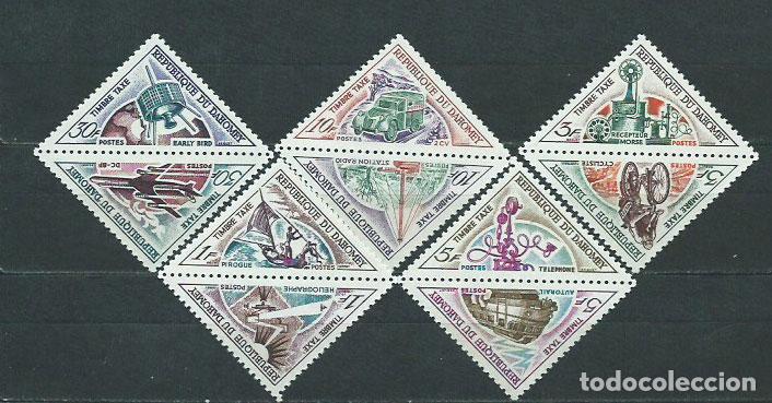 Briefmarken: Dahomey - Tasa Yvert 37/46 ** Mnh