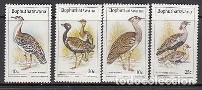Briefmarken: Bophuthatswana - Correo Yvert 112/15 ** Mnh Fauna aves