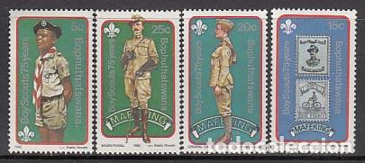 Briefmarken: Bophuthatswana - Correo Yvert 84/7 ** Mnh Scoutismo