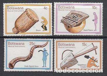 Briefmarken: Botswana - Correo Yvert 295/8 ** Mnh Navidad flora