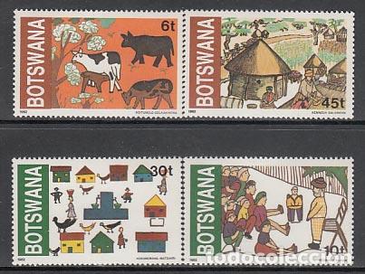 Briefmarken: Botswana - Correo Yvert 443/6 ** Mnh