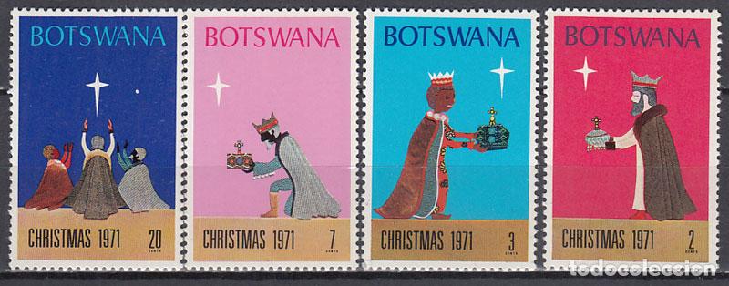 Briefmarken: Botswana - Correo Yvert 232/5 ** Mnh Navidad