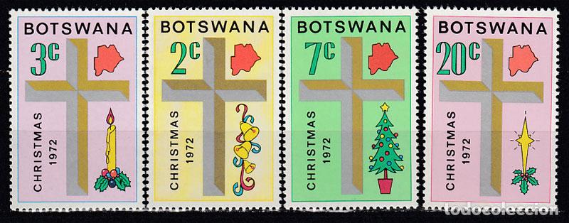 Briefmarken: Botswana - Correo Yvert 244/7 ** Mnh Navidad