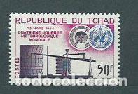 Briefmarken: Tchad - Correo Yvert 98 ** Mnh Meteorolog&iacute;a