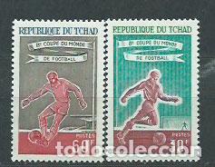 Briefmarken: Tchad - Correo Yvert 127/8 ** Mnh Deportes f&uacute;tbol