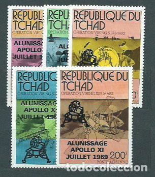 Stamps: Tchad - Correo Yvert 369/70+A.232/4 ** Mnh Astro