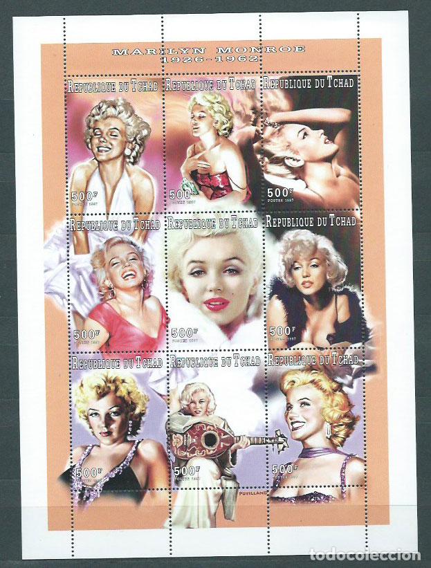 Stamps: Tchad - Correo Yvert 810/8 ** Mnh Merilyn Monroe