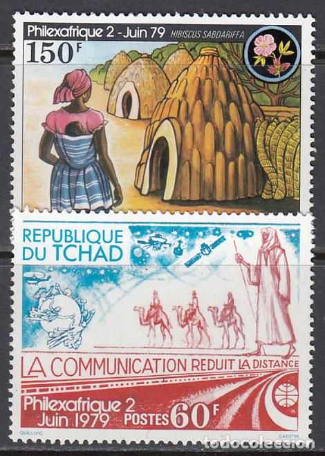 Selos: Tchad - Correo Yvert 357/58 ** Mnh UPU