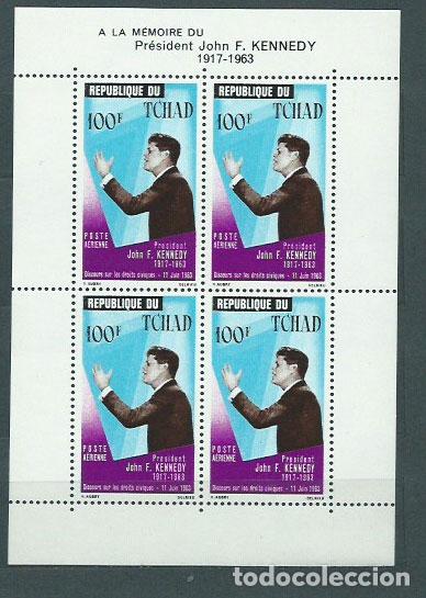 Selos: Tchad - Hojas Yvert 2 ** Mnh Kennedy