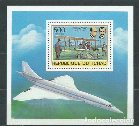 Selos: Tchad - Hojas Yvert 24 ** Mnh Avi&oacute;n