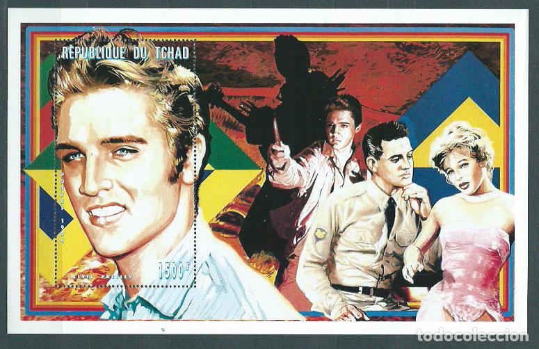 Selos: Tchad - Hojas Yvert 57 ** Mnh Elvis Presley