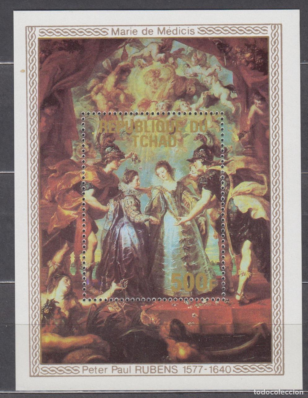 Selos: Tchad Hojas Yvert 82 ** Mnh Pinturas