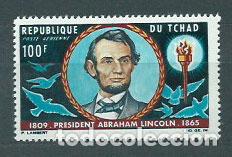 Selos: Tchad - Aereo Yvert 25 ** Mnh Abraham Lincoln