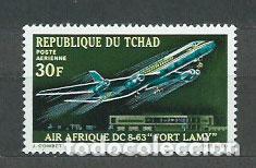 Selos: Tchad - Aereo Yvert 72 ** Mnh Avi&oacute;n