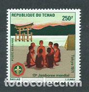 Selos: Tchad - Aereo Yvert 87 ** Mnh Escoutismo