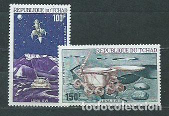 Selos: Tchad - Aereo Yvert 125/6 ** Mnh Astro