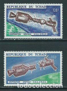 Selos: Tchad - Aereo Yvert 157/8 ** Mnh Astro