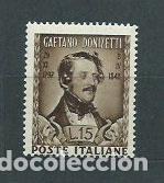 Selos: Italia - Correo 1948 Yvert 531 ** Mnh Personaje. M&uacute;sica