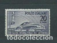Selos: Italia - Correo 1950 Yvert 555 * Mh Coche