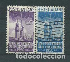 Selos: Italia - Correo 1950 Yvert 561/2 usado