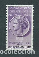 Stamps: Italia - Correo 1955 Yvert 691 * Mh