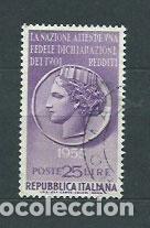 Stamps: Italia - Correo 1955 Yvert 691 usado